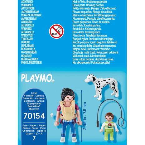 Playmobil Special Plus Μαμά Με Μωράκι & Σκυλάκι Δαλματίας 70154